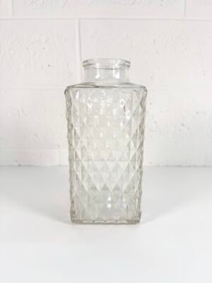 CARAFE VERRE CARRÉE