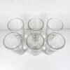 6 VERRES MARTINI HAUTS