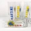 6 VERRES MARTINI COLORÉS