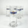 5 VERRES VINTAGES MARTINI