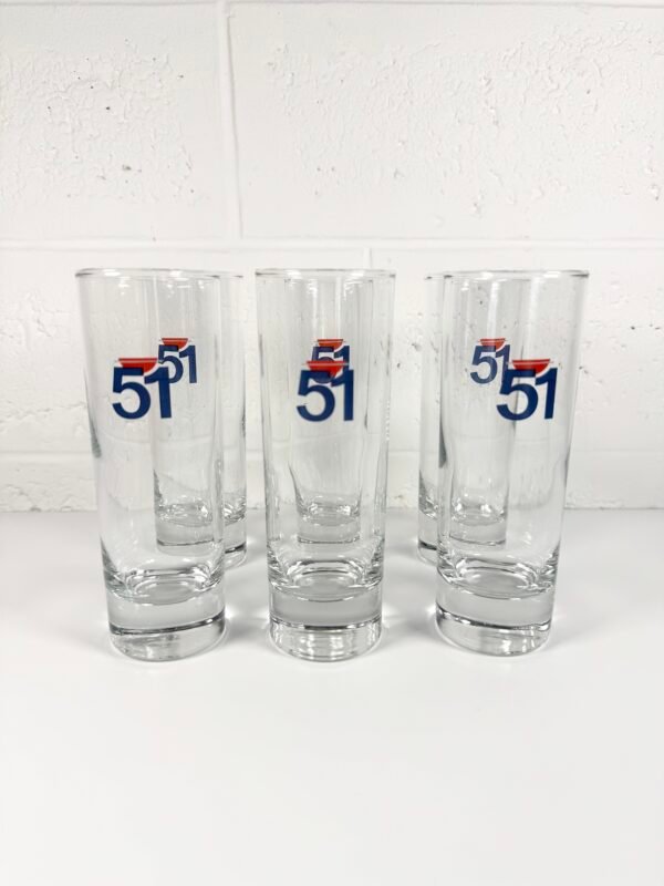 6 VERRES 51