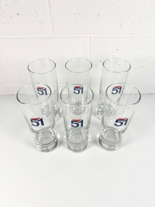6 VERRES 51
