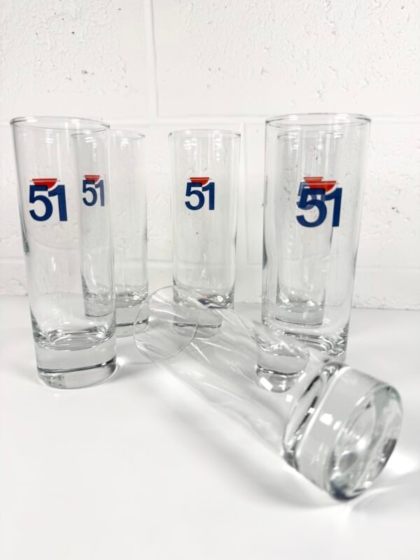 6 VERRES 51