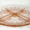 PLAT ROSE EN VERRE