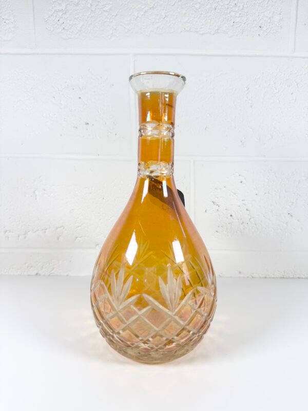 IMG_8650 CARAFE ORANGE EN VERRE