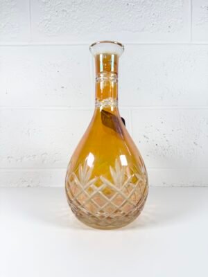 CARAFE ORANGE EN VERRE