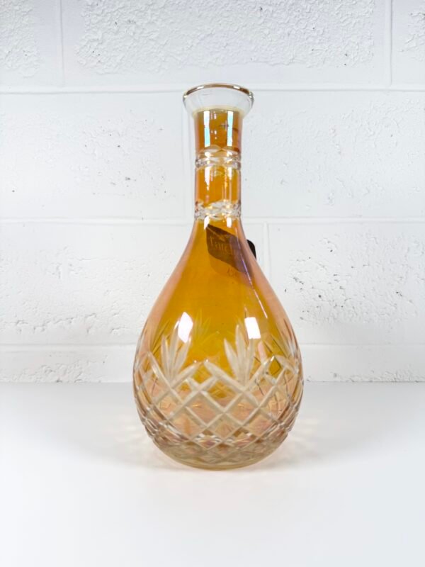 IMG_8651 CARAFE ORANGE EN VERRE