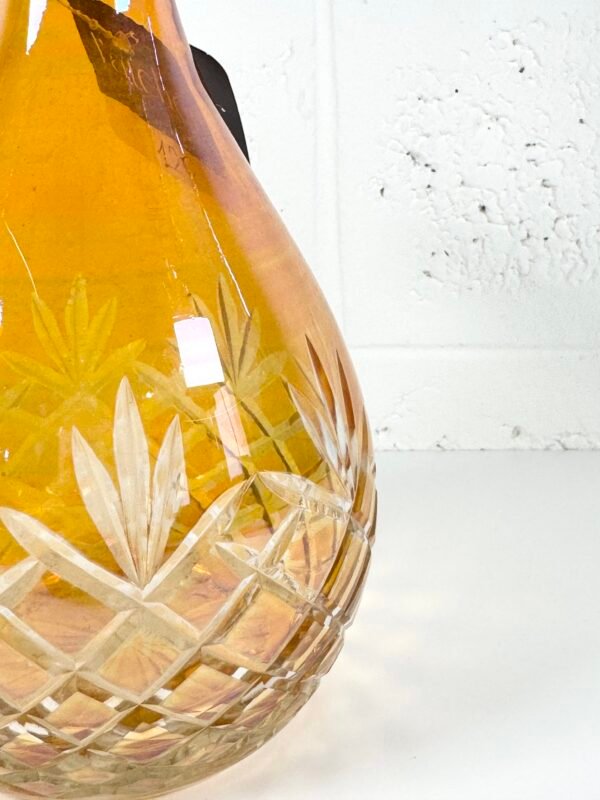 IMG_8652 CARAFE ORANGE EN VERRE