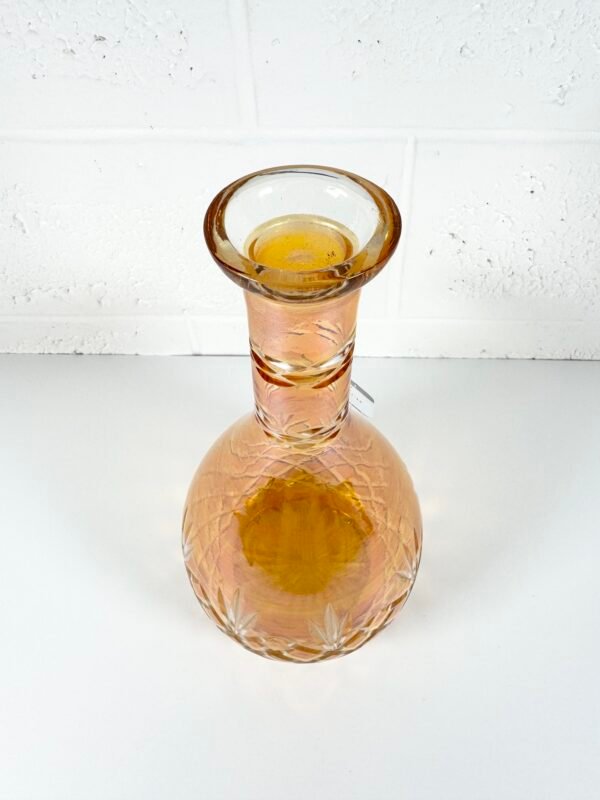 IMG_8653 CARAFE ORANGE EN VERRE