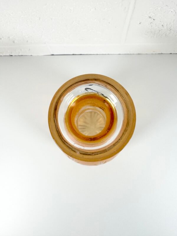 IMG_8654 CARAFE ORANGE EN VERRE