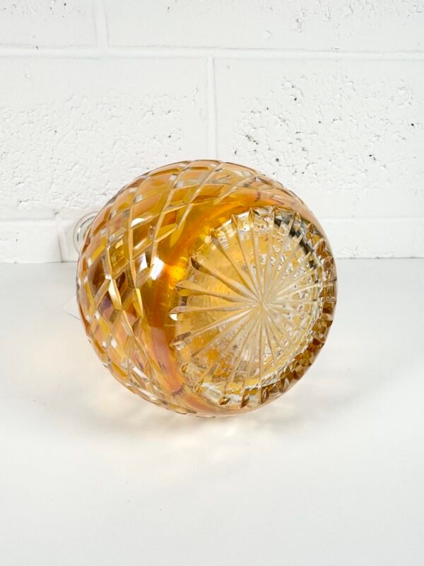 IMG_8655 CARAFE ORANGE EN VERRE