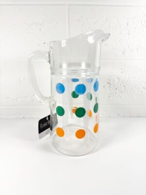 PICHET EN VERRE ROND COLORÉS