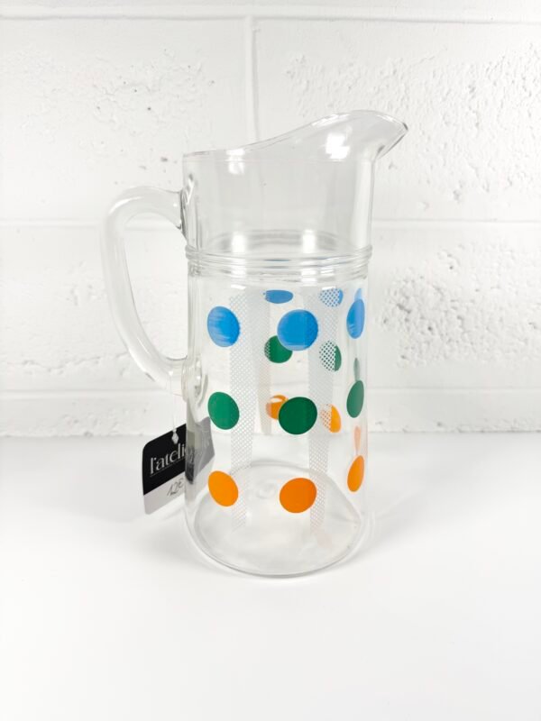 IMG_8750 PICHET EN VERRE ROND COLORÉS