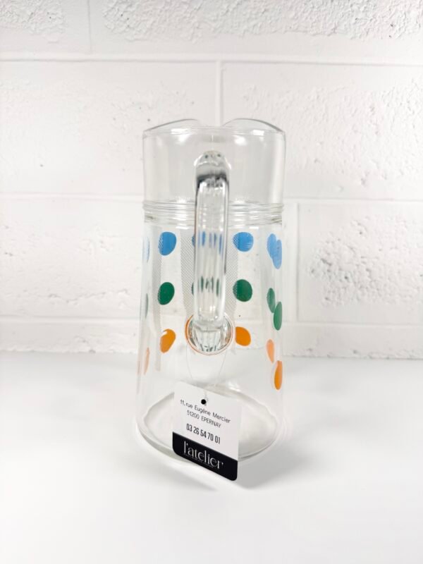 IMG_8757 PICHET EN VERRE ROND COLORÉS