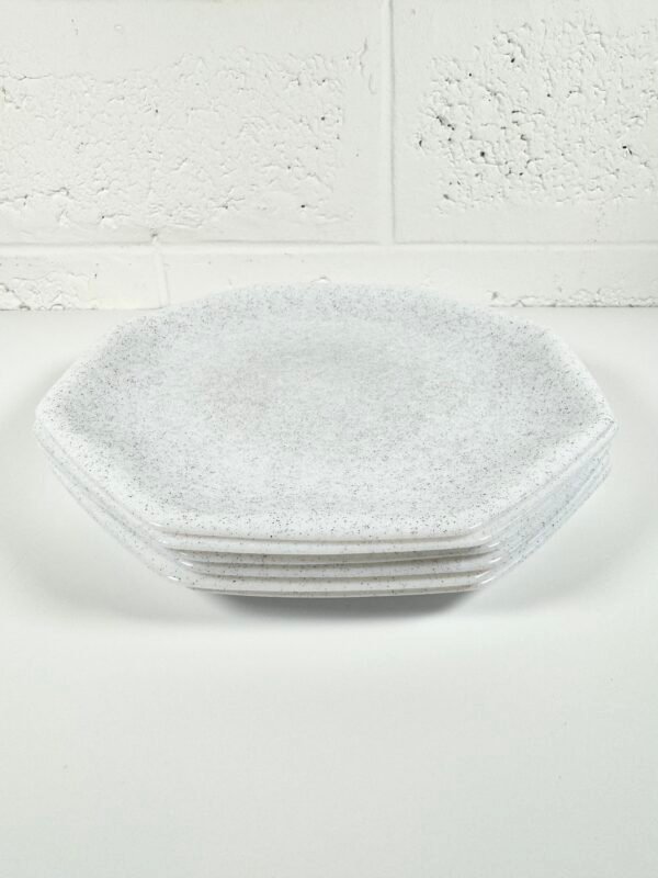 6 ASSIETTES HEXA ARCOPAL