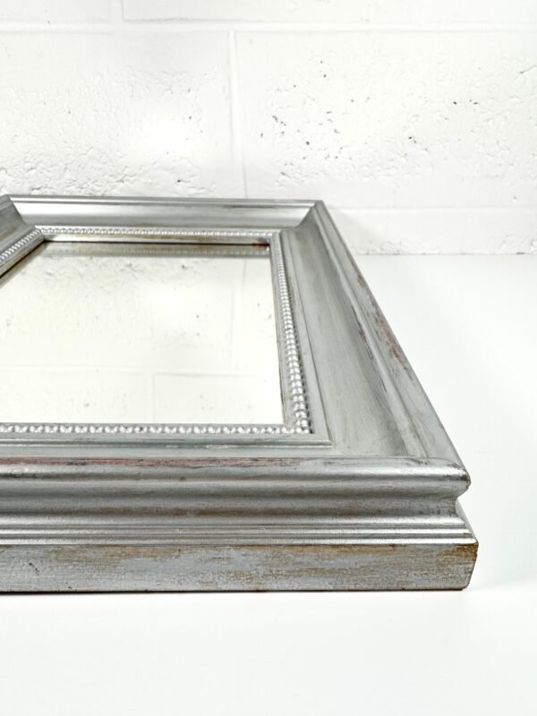 MIROIR ARGENTÉ PATINÉ