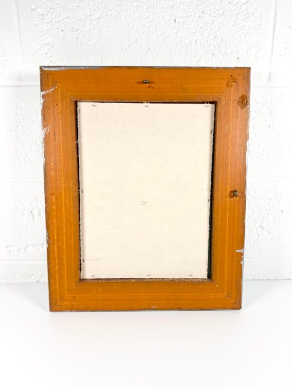 MIROIR ARGENTÉ PATINÉ