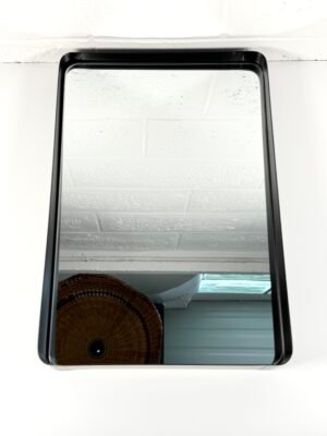 MIROIR NOIR MÉTAL