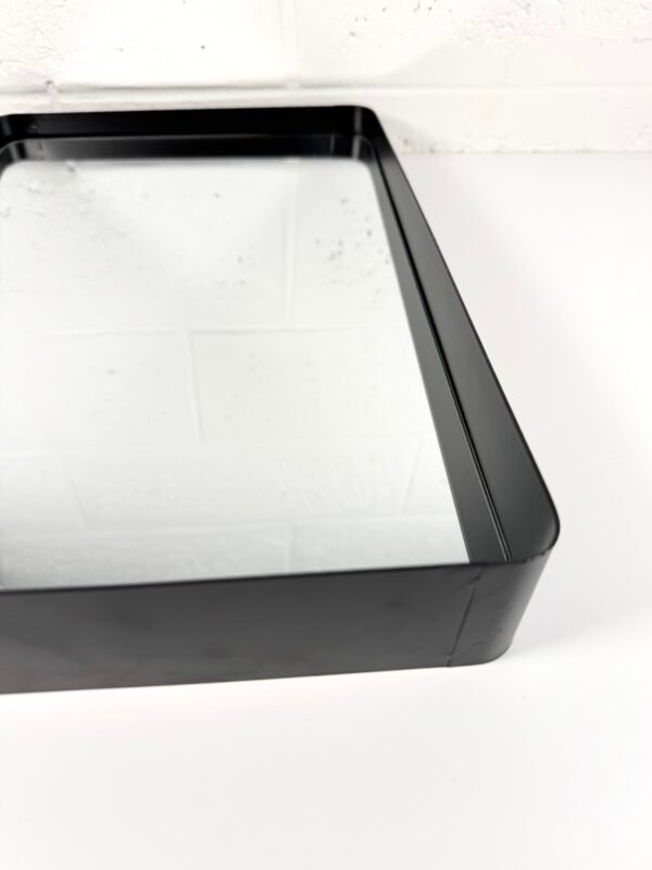 MIROIR NOIR MÉTAL
