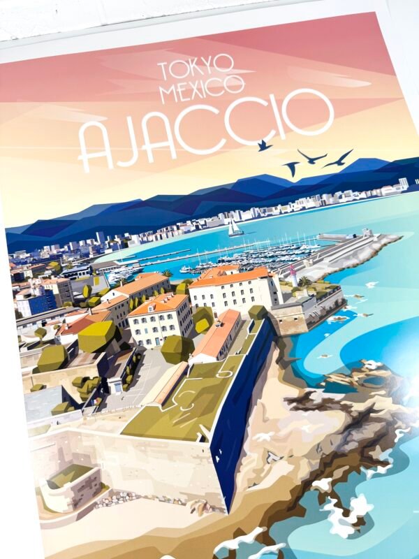 AFFICHE AJACCIO LA LOUTRE
