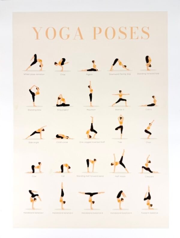 Screenshot PETITE AFFICHE YOGA POSES