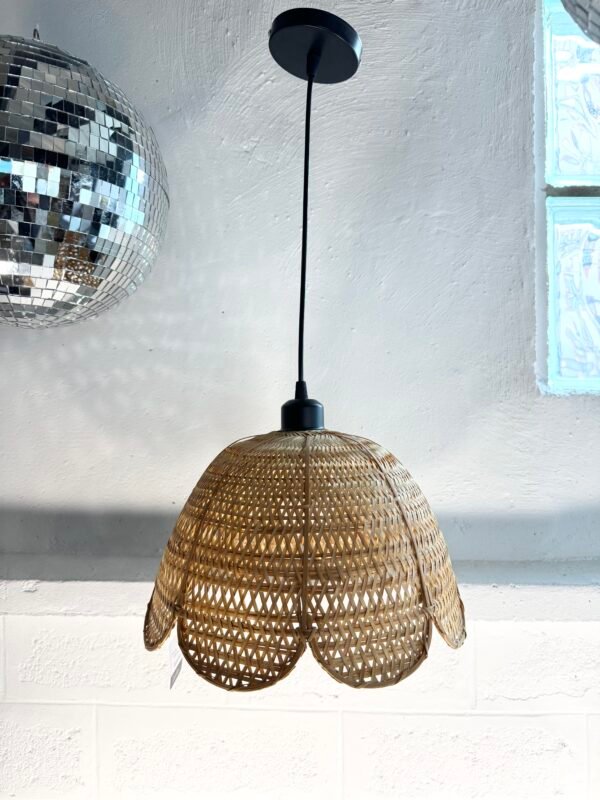 IMG_9109 SUSPENSION ROTIN FLEUR