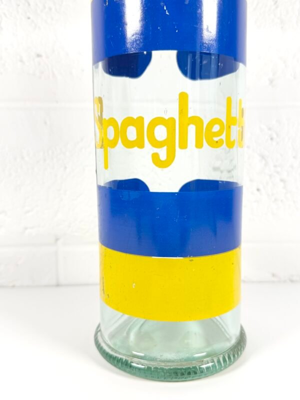 GRAND BOCAL SPAGHETTI JAUNE ET BLEU