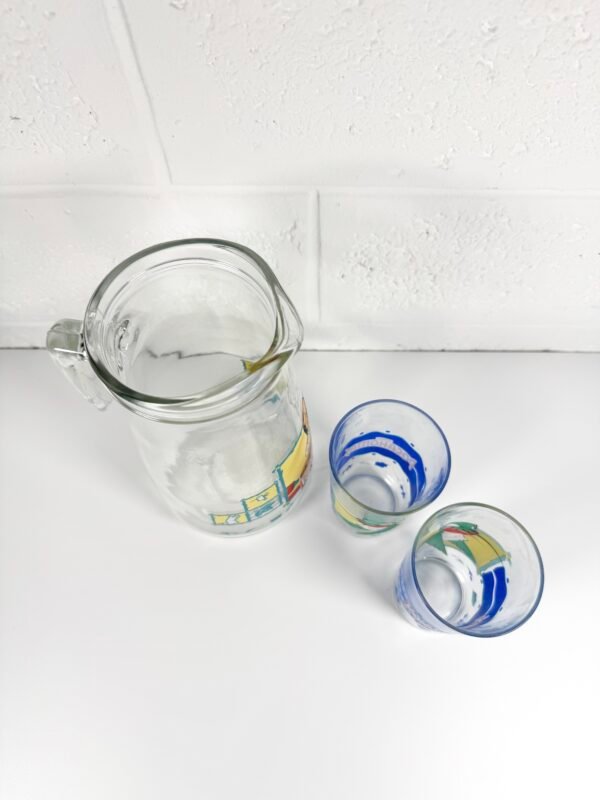 IMG_9926 PICHET POCAHONTAS & 2 VERRES