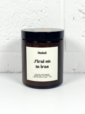 IMG_0584 BOUGIE MUISTI - J'IRAI OÙ TU IRAS