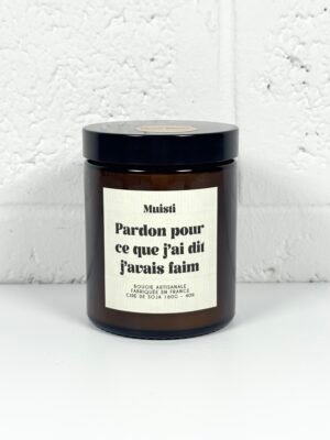 IMG_0588 BOUGIE MUISTI - J'AVAIS FAIM