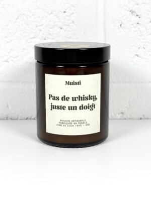 BOUGIE MUISTI - WHISKY