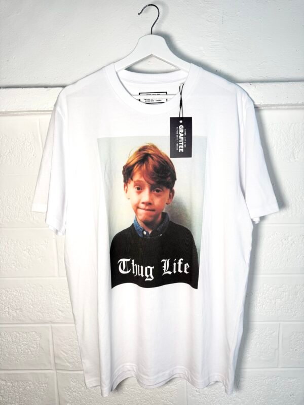 TEE SHIRT RON LIFE BLANC L