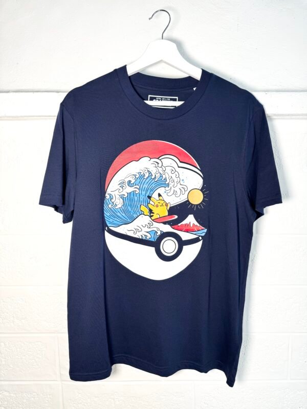 IMG_1198 TEE SHIRT POKÉMON WAVE NAVY S