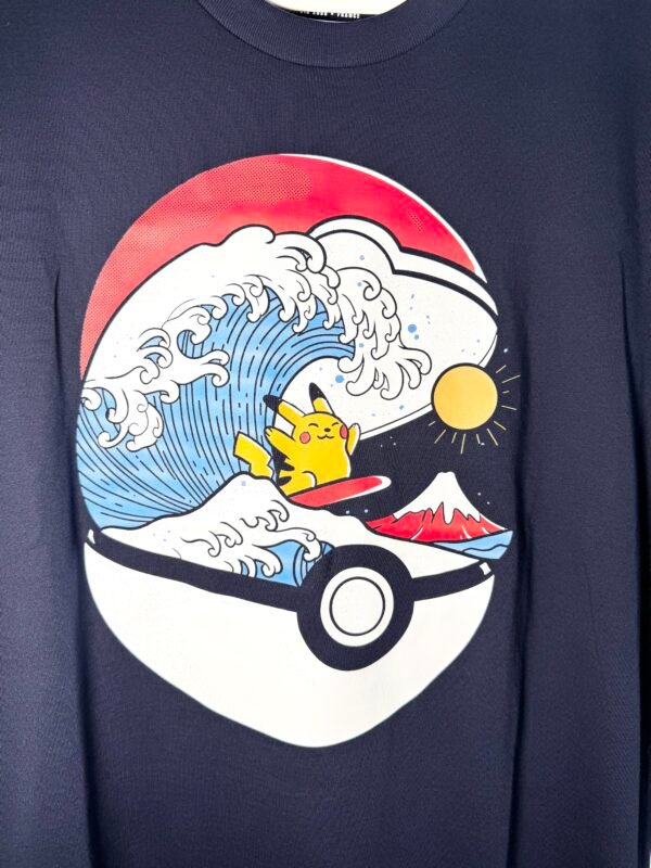 IMG_1199 TEE SHIRT POKÉMON WAVE NAVY S
