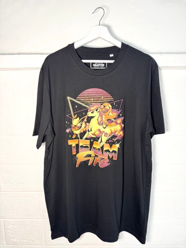 TEE SHIRT TEAM FIRE NOIR XL