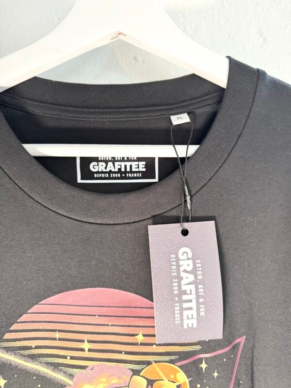 TEE SHIRT TEAM FIRE NOIR XL