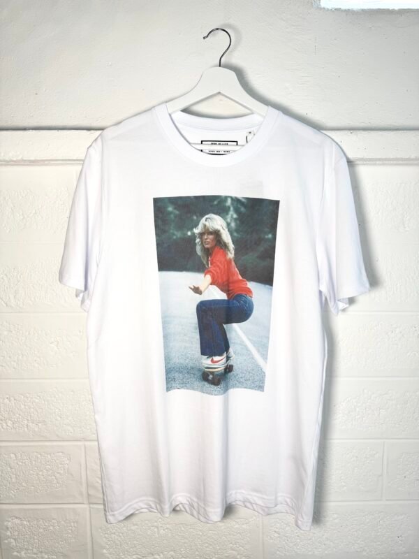 TEE SHIRT FARAH FAWCETT BLANC M