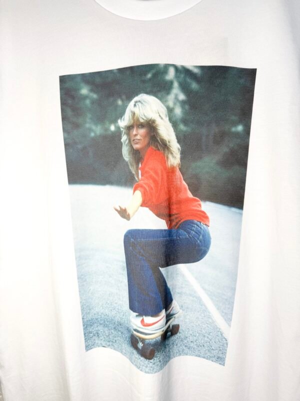 TEE SHIRT FARAH FAWCETT BLANC M