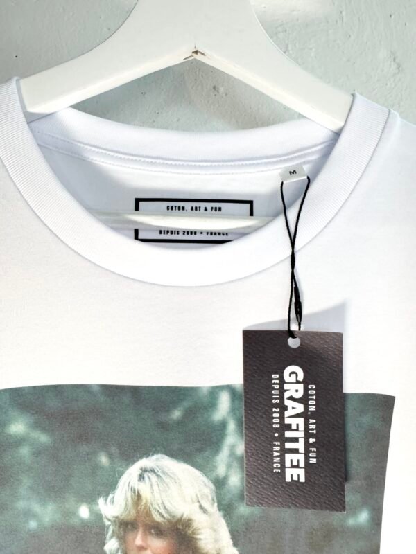 TEE SHIRT FARAH FAWCETT BLANC M