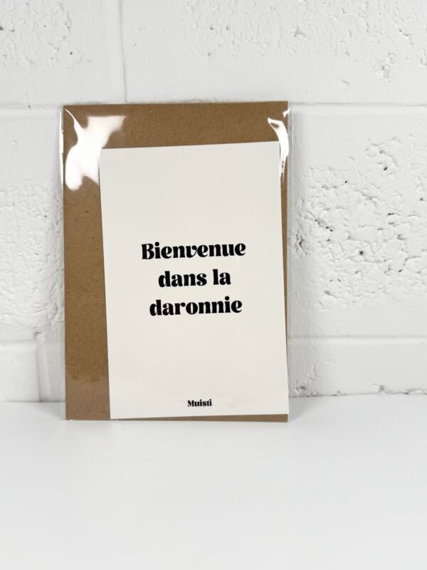 CARTE POSTALE MUISTI - DARONNIE