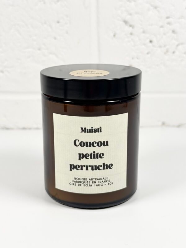 BOUGIE MUISTI - PETITE PERRUCHE