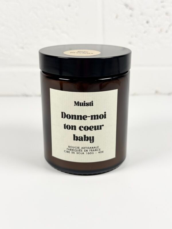 BOUGIE MUISTI - COEUR BABY