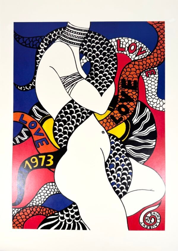 AFFICHE POP YSL