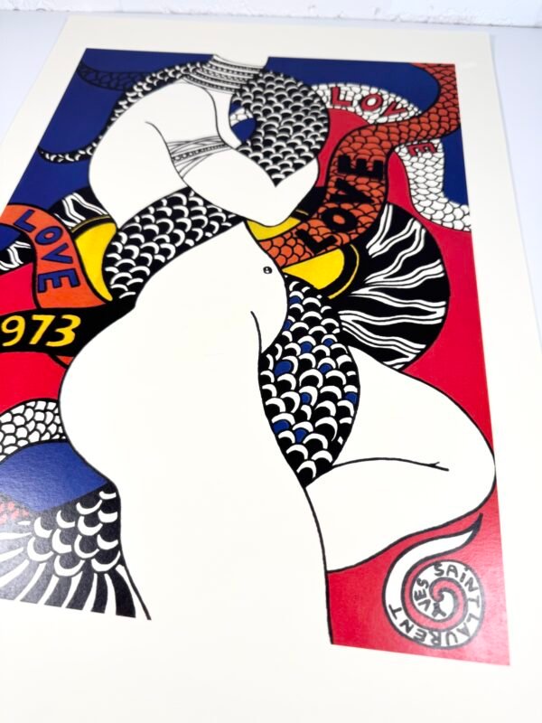 AFFICHE POP YSL