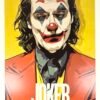 AFFICHE POP JOKER JAUNE