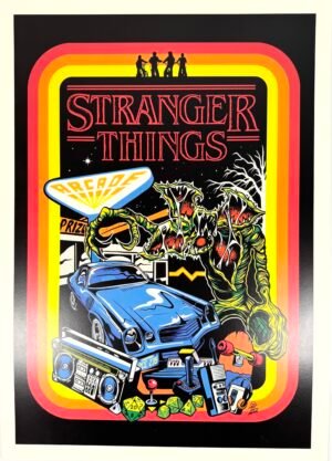 AFFICHE POP STRANGER THINGS