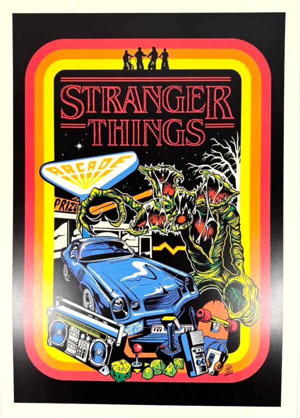 AFFICHE POP STRANGER THINGS