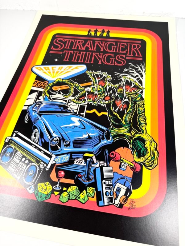 AFFICHE POP STRANGER THINGS
