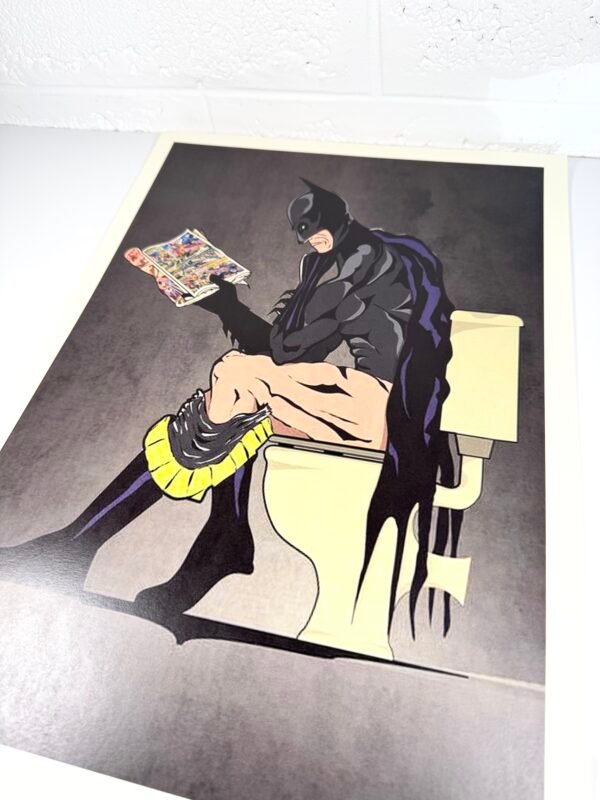 AFFICHE POP BATMAN WC