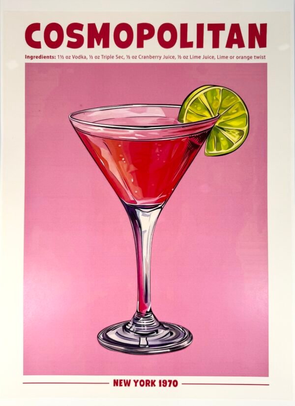 AFFICHE POP COSMO